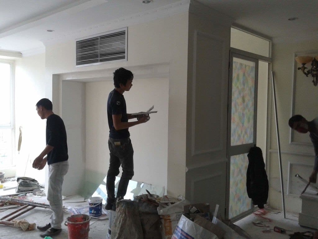 sơn nhà cũ, sơn cải tạo nhà tại Cần Thơ -1