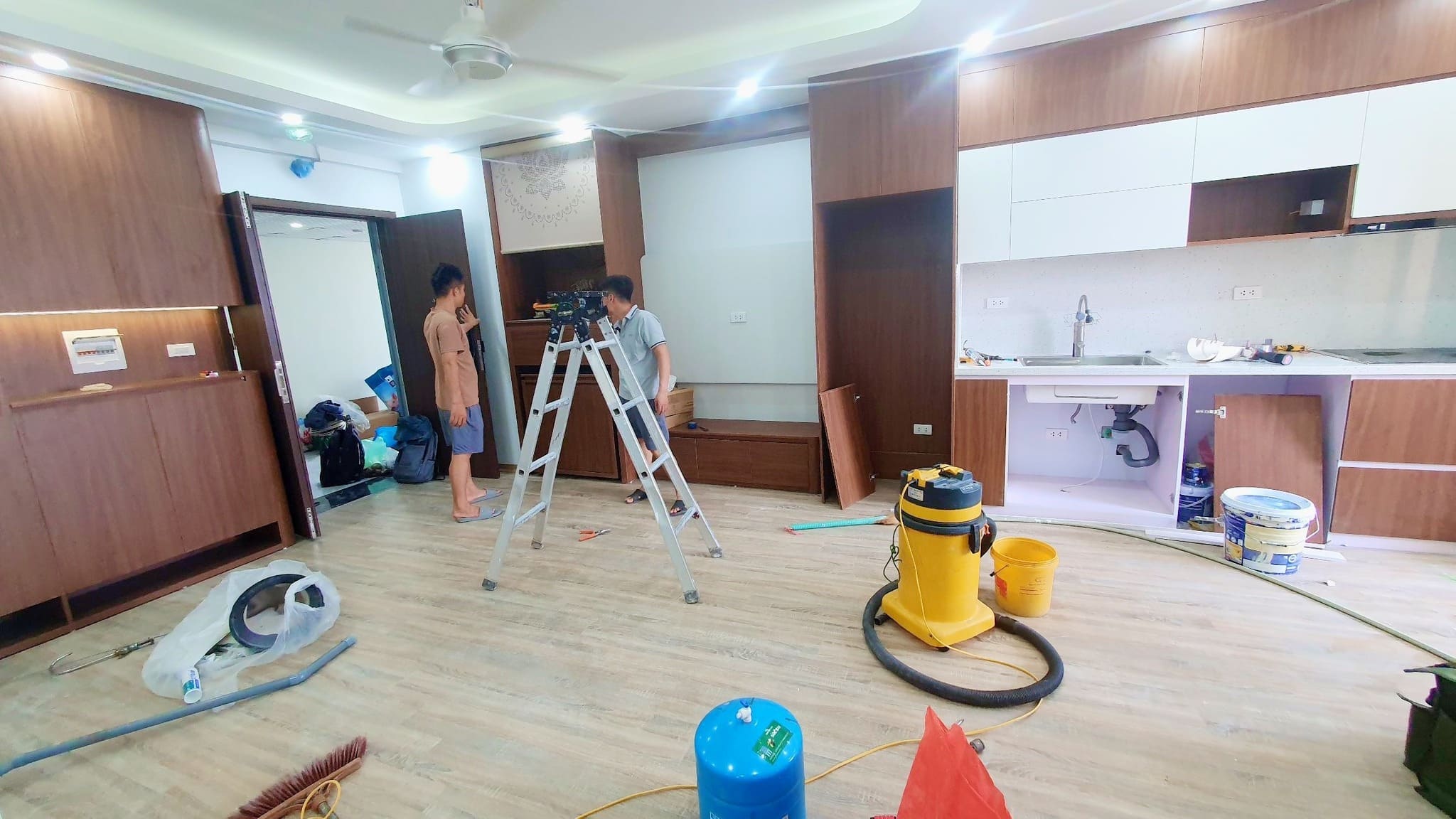 sơn nhà cũ, sơn cải tạo nhà tại Cần Thơ -19