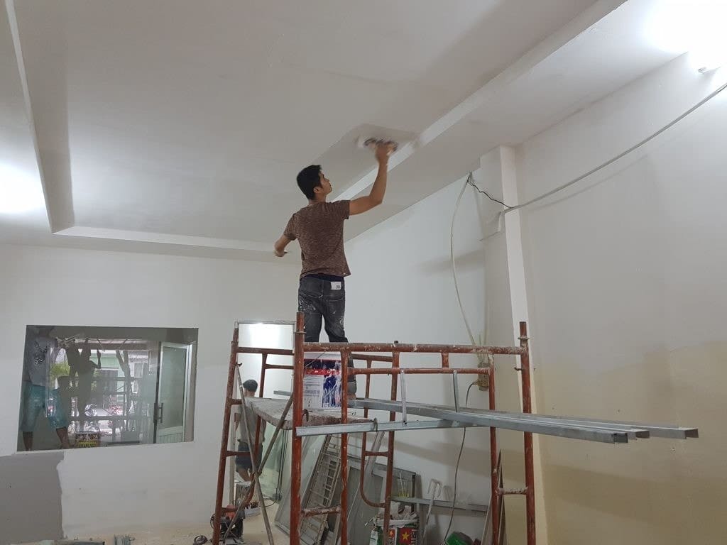 sơn nhà cũ, sơn cải tạo nhà tại Cần Thơ -2
