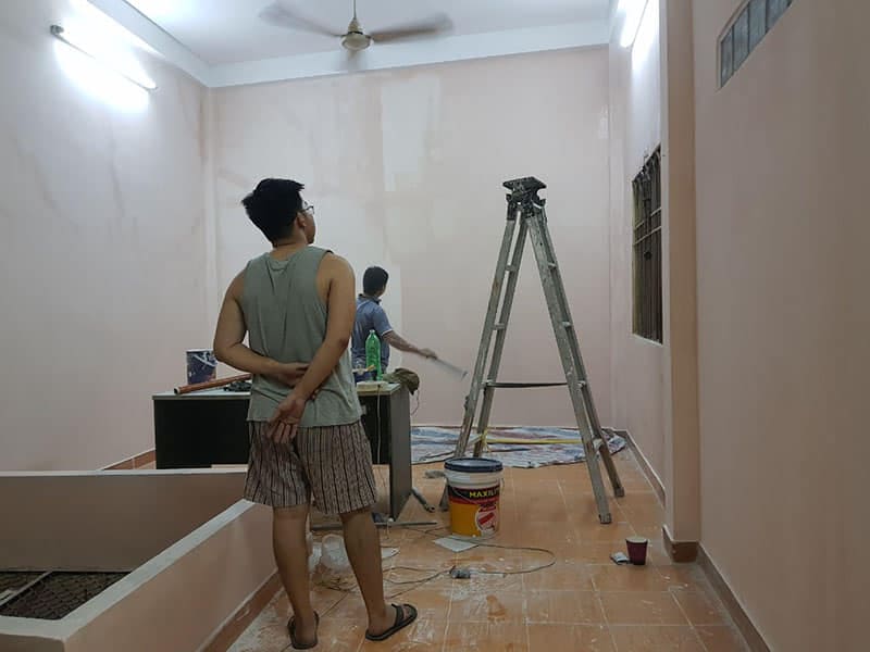 sơn nhà cũ, sơn cải tạo nhà tại Cần Thơ