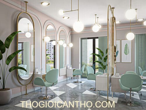 Dịch vụ decor, thiết kế thi công Studio make up giá rẻ nhất Cần Thơ (2)