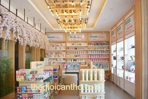 decor thiết kế thi công cửa hàng mỹ phẩm tại Cần Thơ (4)