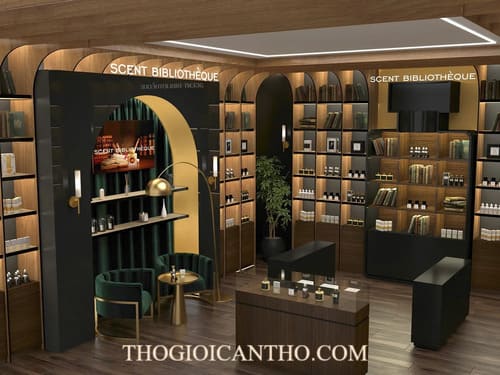 decor thiết kế thi công tiệm nước hoa tại Cần Thơ (9)