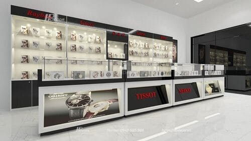 thiết kế shop đồng hồ -4